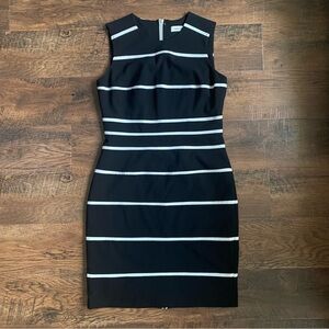 Calvin Klein Chic Mini Striped Dress